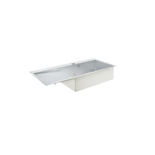 Кухненска мивка от неръждаема стомана с отцедник GROHE K1000    